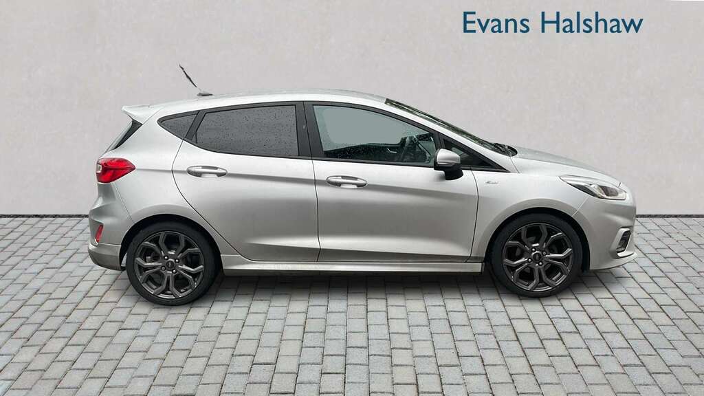 Ford Fiesta 1.0 Ecoboost 125 St-line 2019 SL69LSE Silver #3