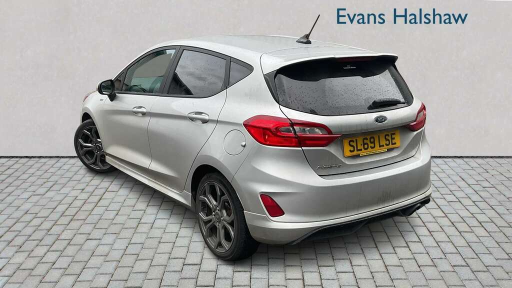 Ford Fiesta 1.0 Ecoboost 125 St-line 2019 SL69LSE Silver #2