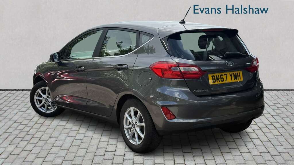 Ford Fiesta 1.0 Ecoboost Zetec 2017 BK67YMH Grey #2