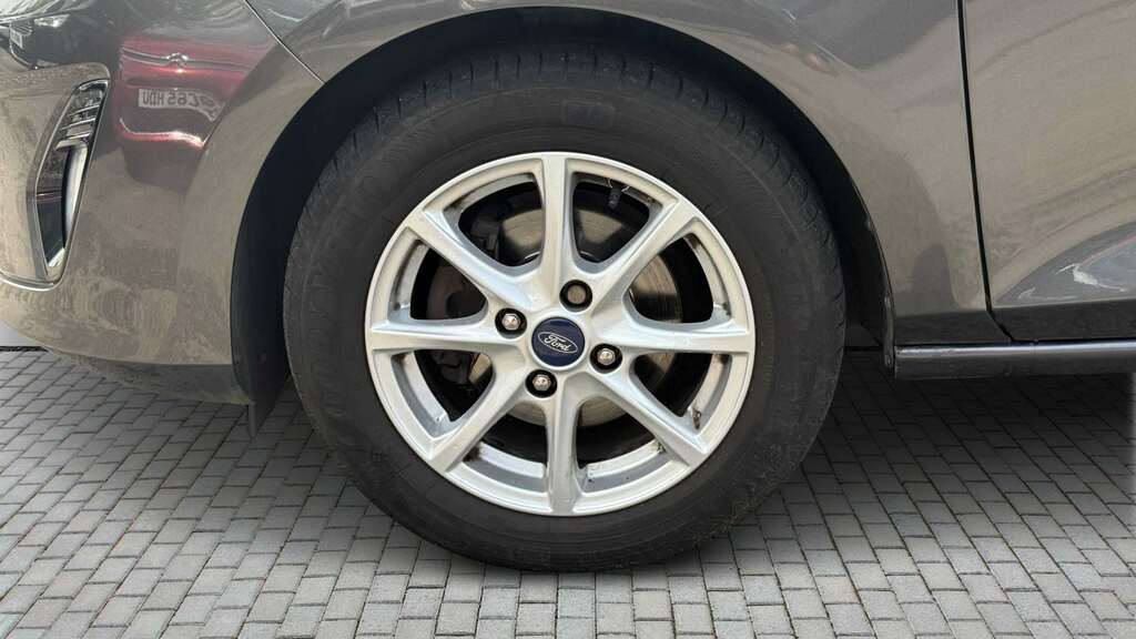 Ford Fiesta 1.0 Ecoboost Zetec 2017 BK67YMH Grey #3
