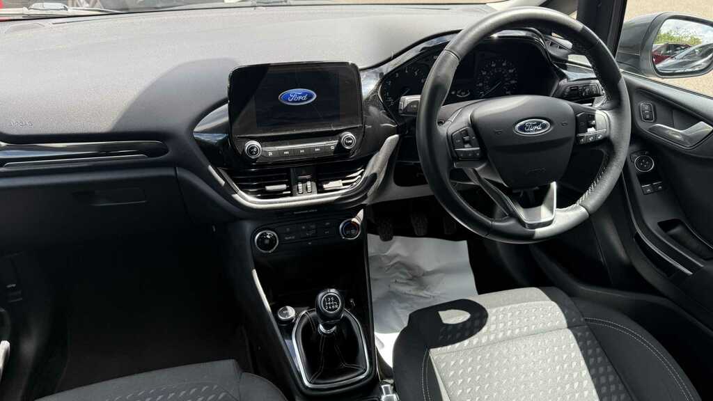 Ford Fiesta 1.0 Ecoboost Zetec 2017 BK67YMH Grey #5