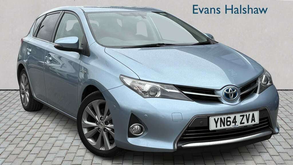 Toyota Auris 1.8 Vvti Hybrid Excel Cvt 2014 Blue