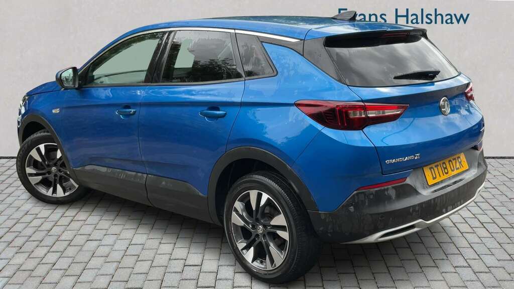 Vauxhall Grandland X 1.6 Turbo D Sport Nav 2018 Blue