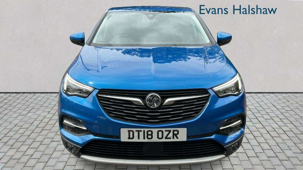 Vauxhall Grandland X 1.6 Turbo D Sport Nav 2018 DT18OZR Blue #3