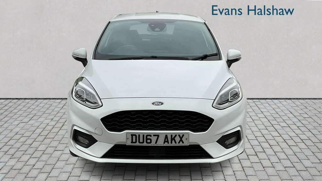 Ford Fiesta 1.0 Ecoboost St-line 2017 DU67AKX White #4