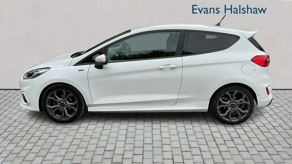 Ford Fiesta 1.0 Ecoboost St-line 2017 DU67AKX White #3