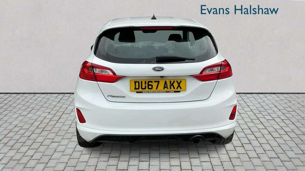 Ford Fiesta 1.0 Ecoboost St-line 2017 DU67AKX White #5
