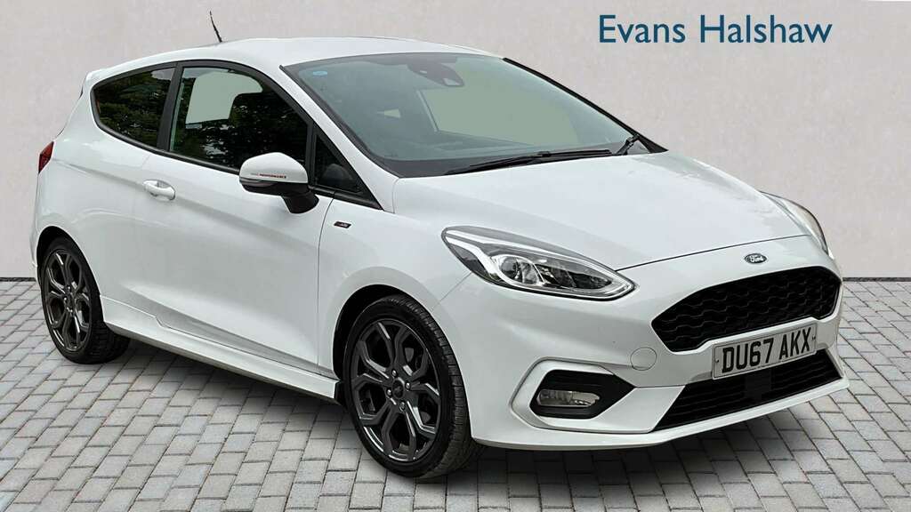 Ford Fiesta 1.0 Ecoboost St-line 2017 White