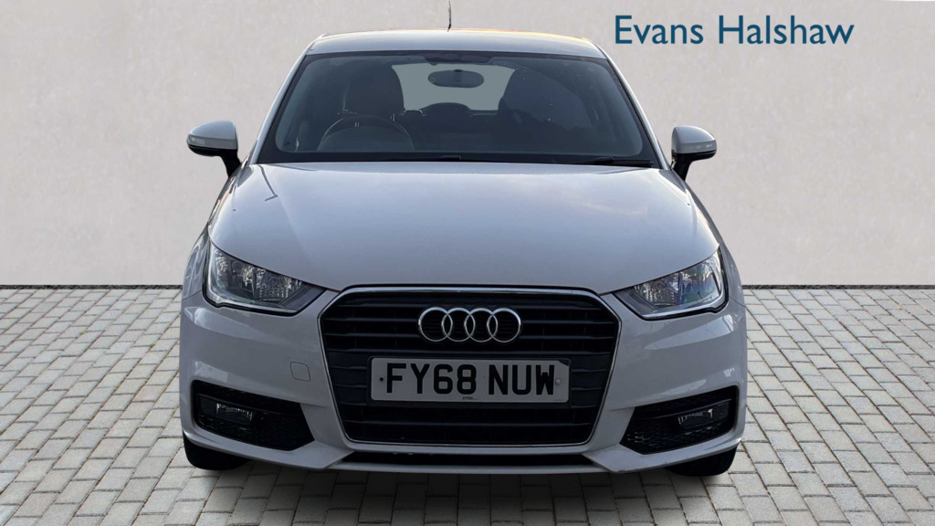 Audi A1 1.6 Tdi Sport Nav 2018 FY68NUW White #2
