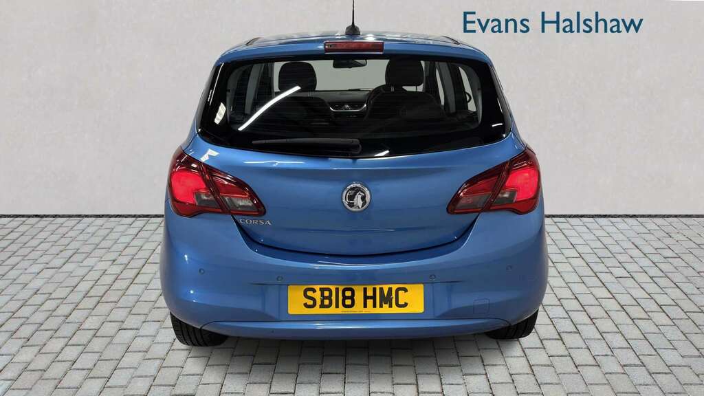 Vauxhall Corsa 1.4 75 Se 2018 SB18HMC Blue #4