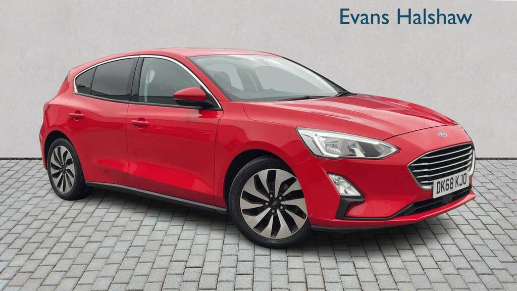 Ford Focus 1.0 Ecoboost 100 Zetec 2018 Red