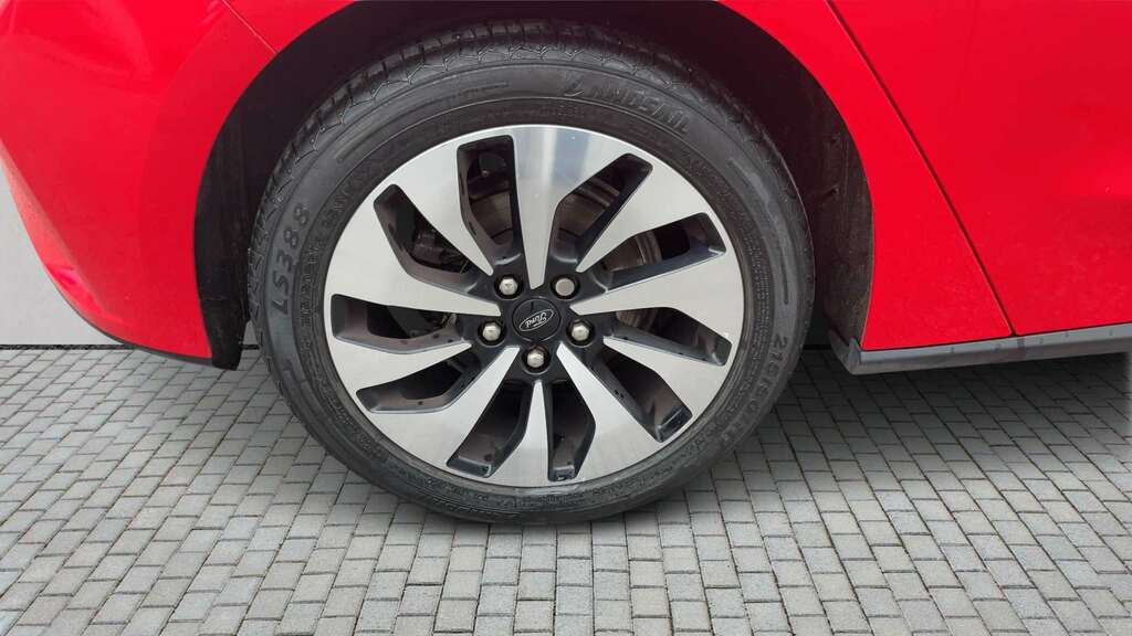 Ford Focus 1.0 Ecoboost 100 Zetec 2018 DK68KJO Red #6