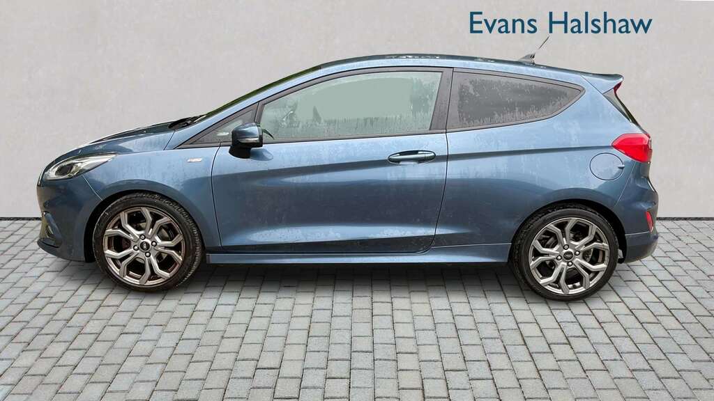 Ford Fiesta 1.0 Ecoboost 125 St-line 2019 BW19RKY Blue #3