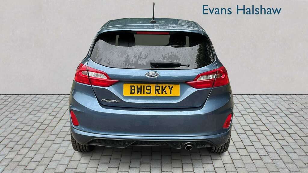 Ford Fiesta 1.0 Ecoboost 125 St-line 2019 BW19RKY Blue #5