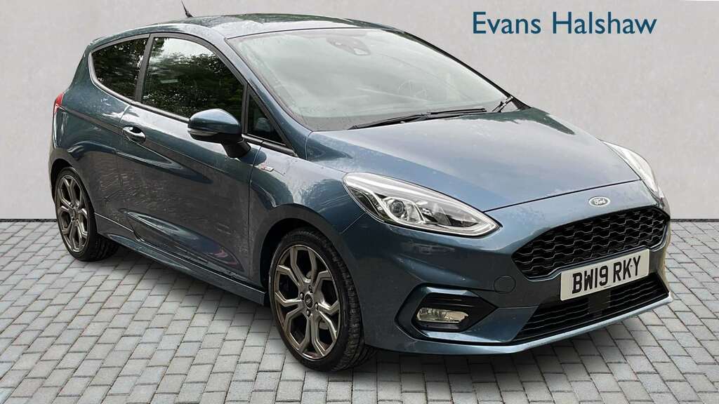 Ford Fiesta 1.0 Ecoboost 125 St-line 2019 Blue
