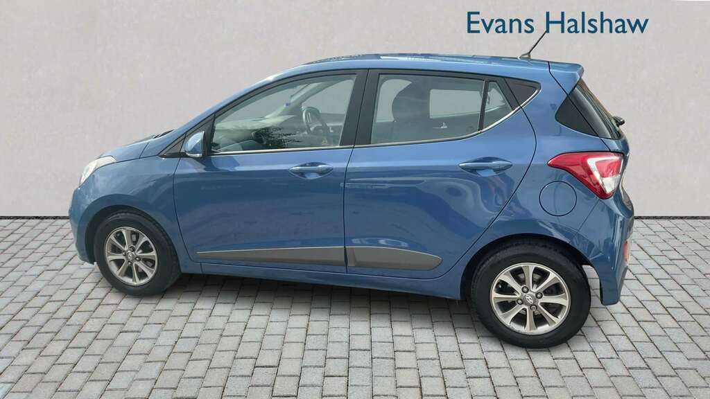 Hyundai I10 1.2 Premium 2015 Blue #3