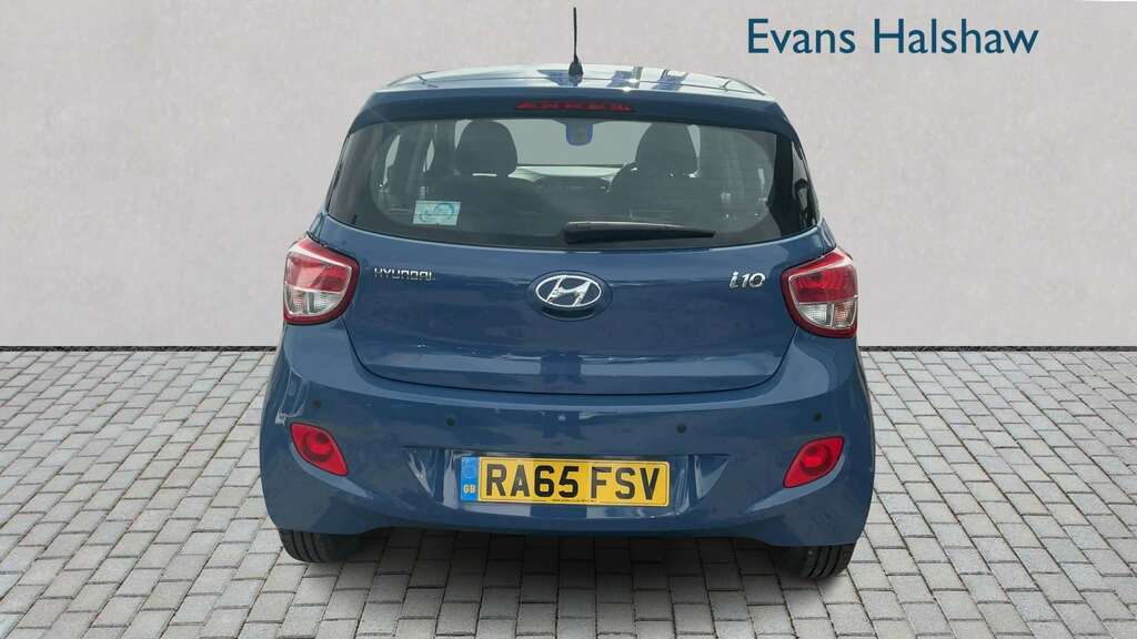 Hyundai I10 1.2 Premium 2015 Blue #5