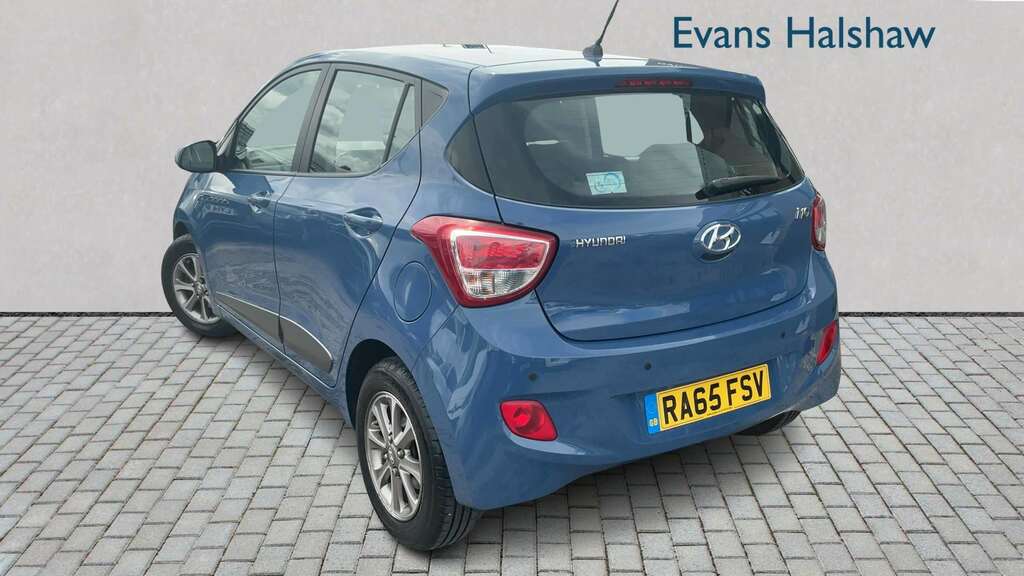Hyundai I10 1.2 Premium 2015 Blue #2
