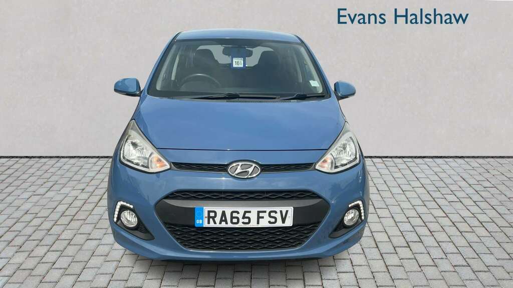 Hyundai I10 1.2 Premium 2015 Blue #4