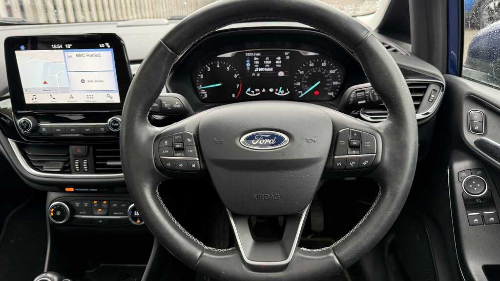 Ford Fiesta 1.0 Ecoboost 125 Titanium 2018 VK18LHG Blue #6