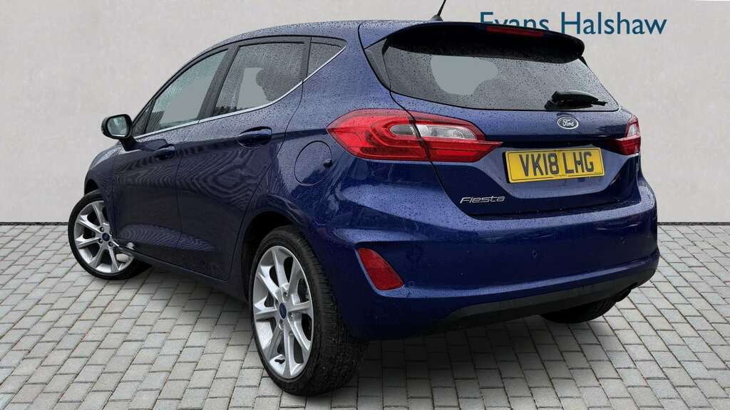 Ford Fiesta 1.0 Ecoboost 125 Titanium 2018 VK18LHG Blue #2