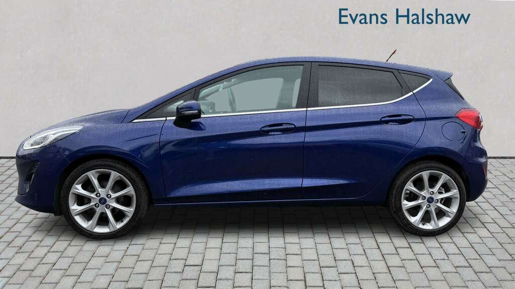 Ford Fiesta 1.0 Ecoboost 125 Titanium 2018 VK18LHG Blue #3