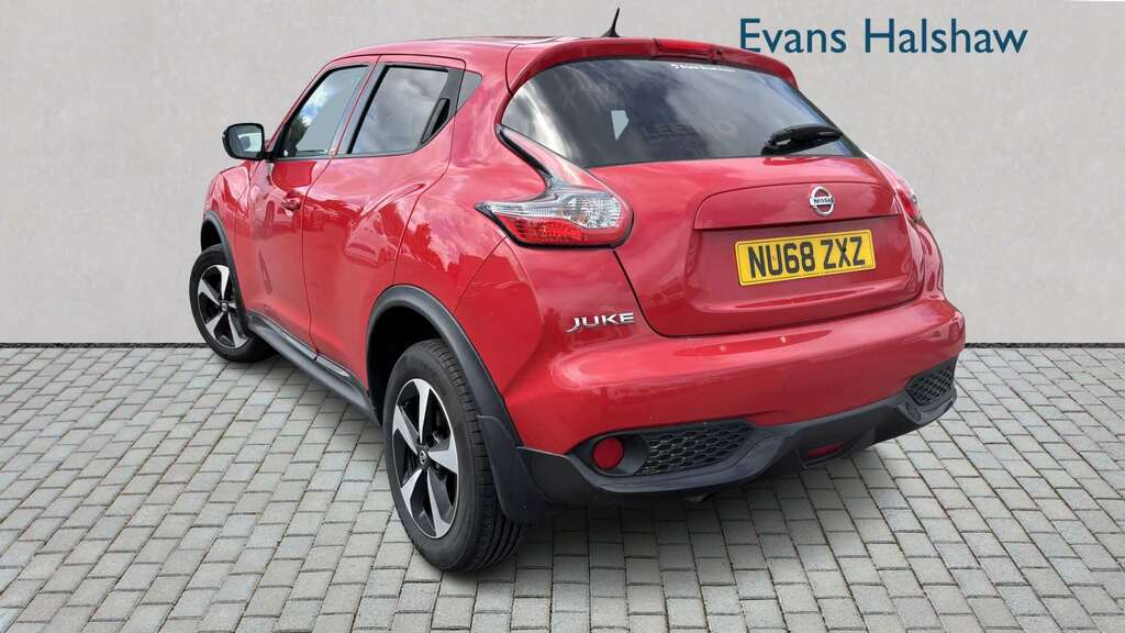 Nissan Juke 1.6 112 Bose Personal Edition 2018 NU68ZXZ Red #3
