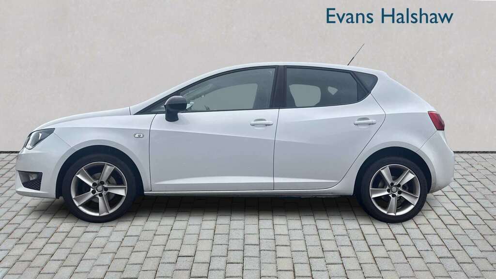 Seat Ibiza 1.2 Tsi Fr Black 2015 White #5