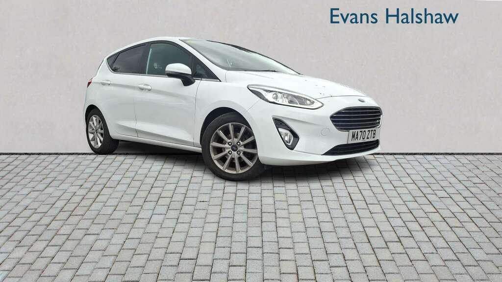 Ford Fiesta 1.0 Ecoboost 95 Titanium 2020 White