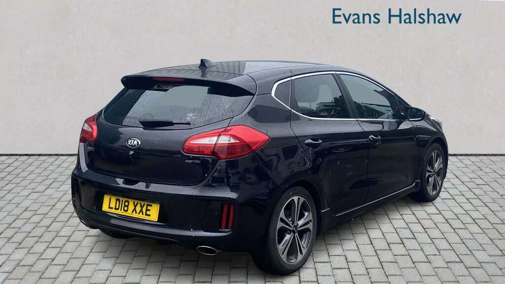 Kia Ceed 1.6 Crdi Isg Gt-line 2018 Black #4