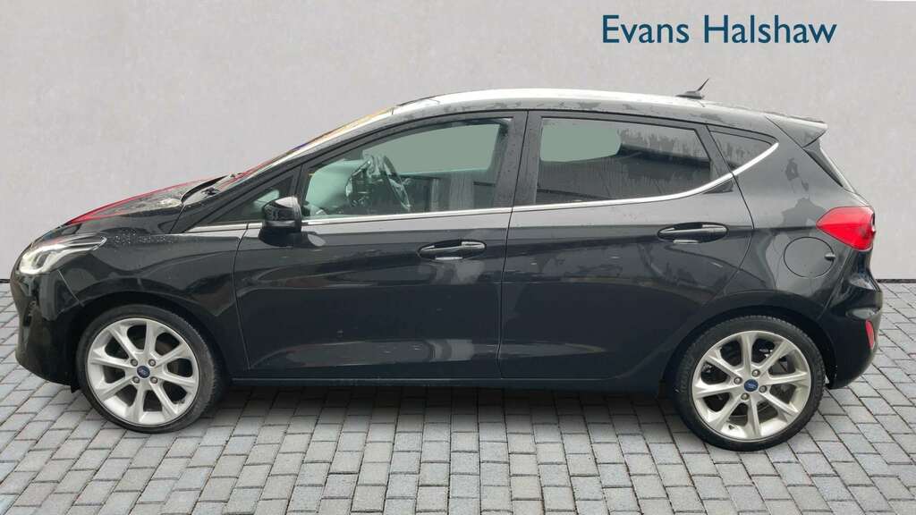 Ford Fiesta 1.0 Ecoboost 125 Titanium X 7 Speed 202 WV21UXB Black #3