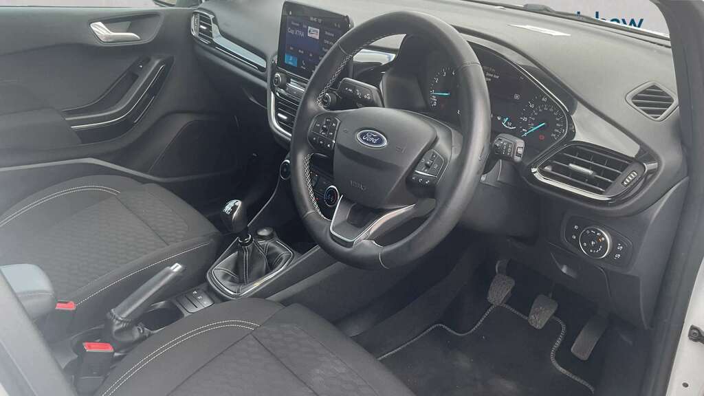 Ford Fiesta 1.0 Ecoboost Titanium 2023 MM23EZN White #5