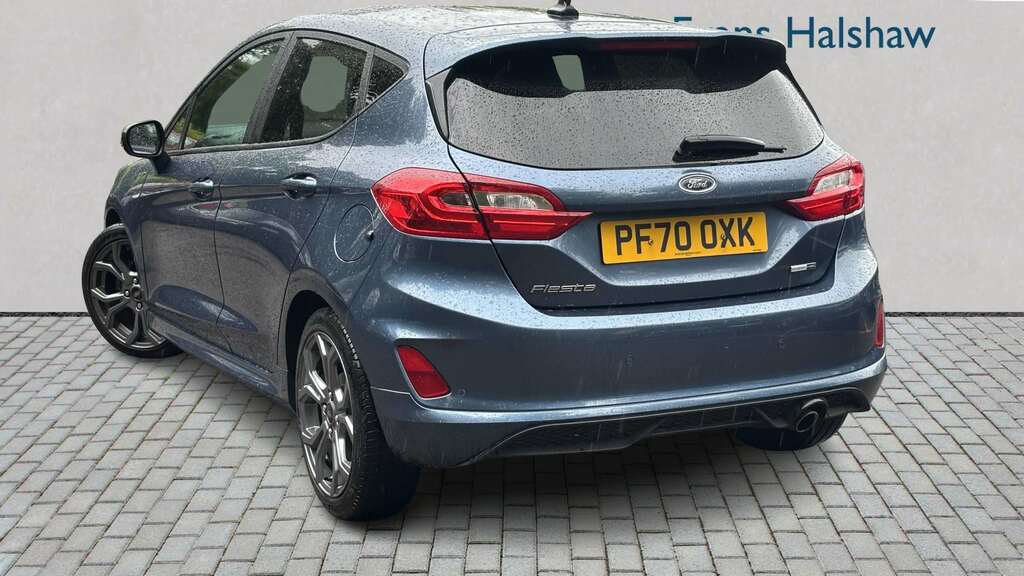 Ford Fiesta 1.0 Ecoboost Hybrid Mhev 125 St-line Edition 2 PF70OXK Blue #3