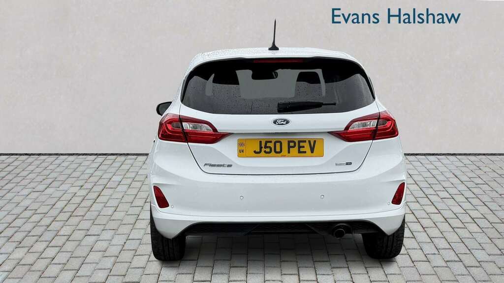 Ford Fiesta 1.0 Ecoboost 125 St-line X Edition 2021 YR21EGJ White #5