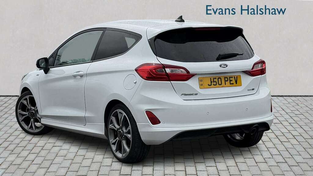 Ford Fiesta 1.0 Ecoboost 125 St-line X Edition 2021 YR21EGJ White #2