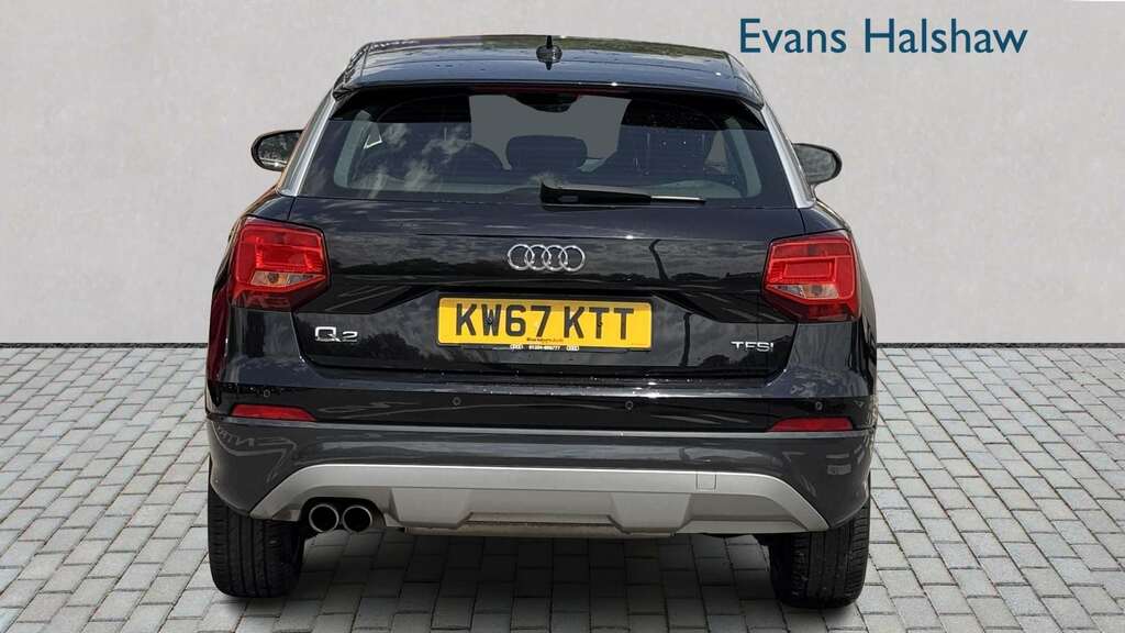 Audi Q2 1.4 Tfsi Sport 2018 KW67KTT Black #4