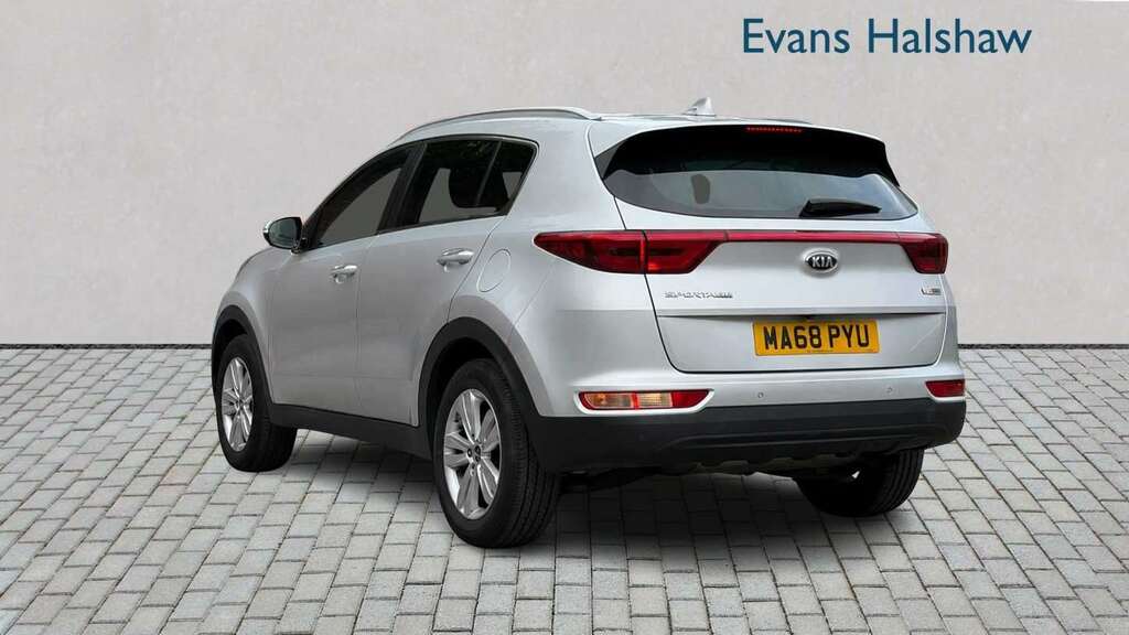 Kia Sportage 1.6 Gdi Isg 2 2018 MA68PYU Silver #2