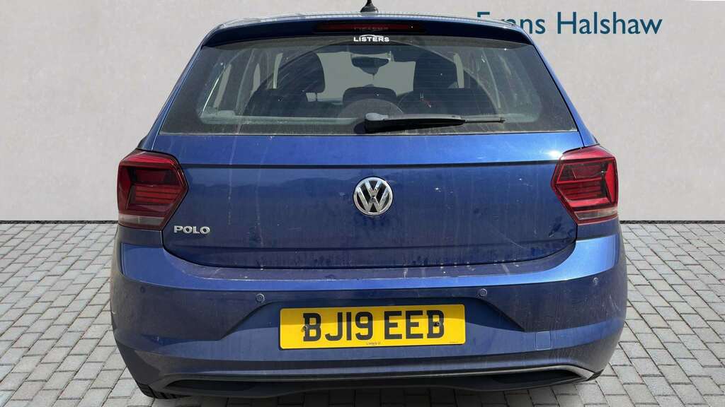 Volkswagen Polo 1.0 Tsi 95 Se Tech Edition 2019 BJ19EEB Blue #3
