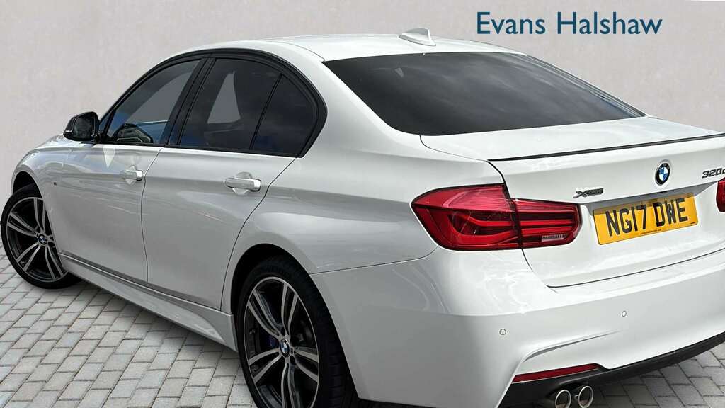 BMW 3 Series 320D Xdrive M Sport Step 2017 NG17DWE White #2