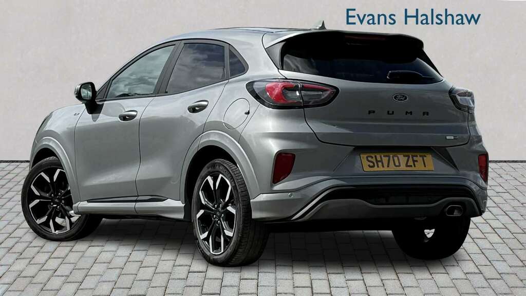 Ford Puma 1.0 Ecoboost Hybrid Mhev St-line X 2020 Silver #2