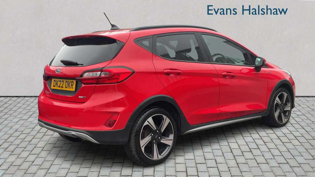 Ford Fiesta 1.0 Ecoboost Hybrid Mhev 125 Active Edition 20 DK22OKR Red #2