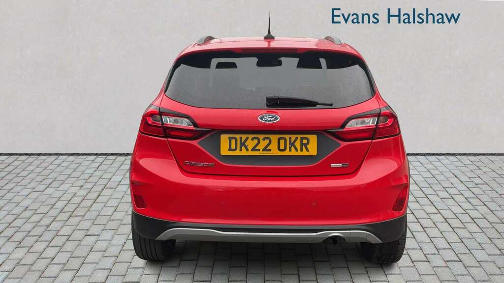 Ford Fiesta 1.0 Ecoboost Hybrid Mhev 125 Active Edition 20 DK22OKR Red #5