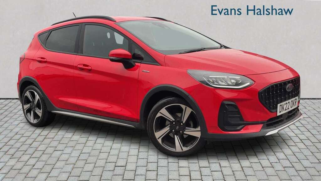 Ford Fiesta 1.0 Ecoboost Hybrid Mhev 125 Active Edition 20 Red