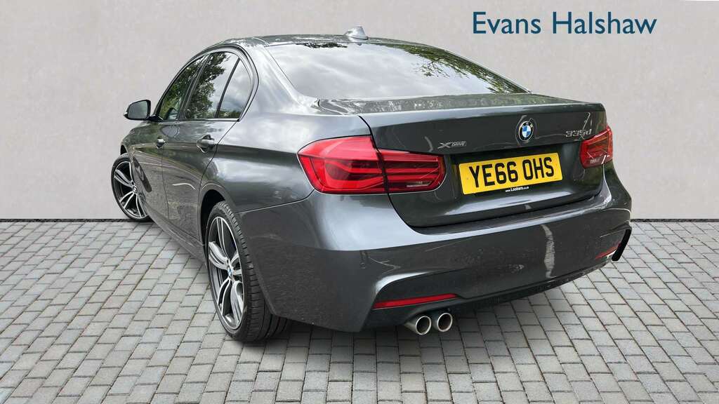 BMW 3 Series 335D Xdrive M Sport Step 2016 YE66OHS Grey #2