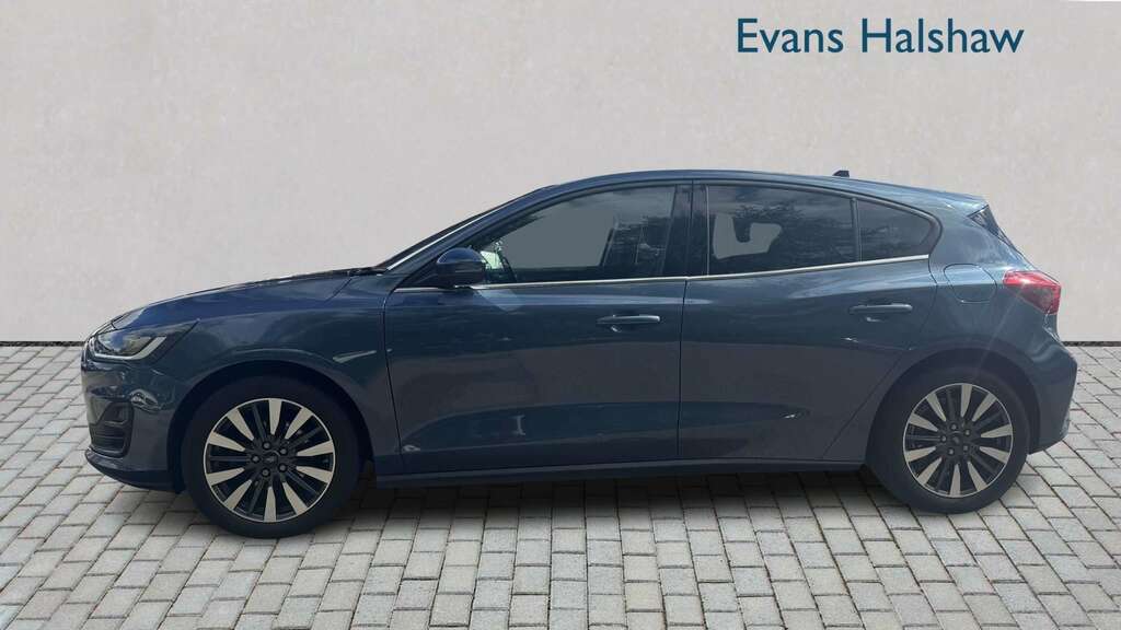 Ford Focus 1.0 Ecoboost Hybrid Mhev Titanium X 2023 EF23FAK Blue #5