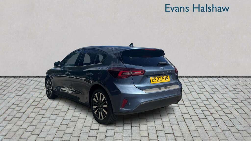 Ford Focus 1.0 Ecoboost Hybrid Mhev Titanium X 2023 EF23FAK Blue #3