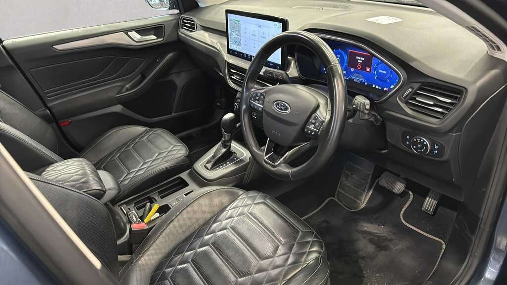 Ford Focus 1.0 Ecoboost Hybrid Mhev Titanium X 2023 EF23FAK Blue #4
