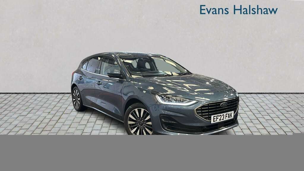 Ford Focus 1.0 Ecoboost Hybrid Mhev Titanium X 2023 Blue