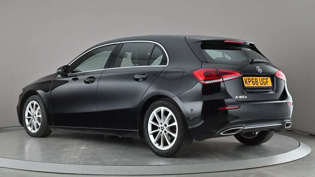 Mercedes-Benz A Class A180d Sport Executive 2018 KP68UGF Black #6