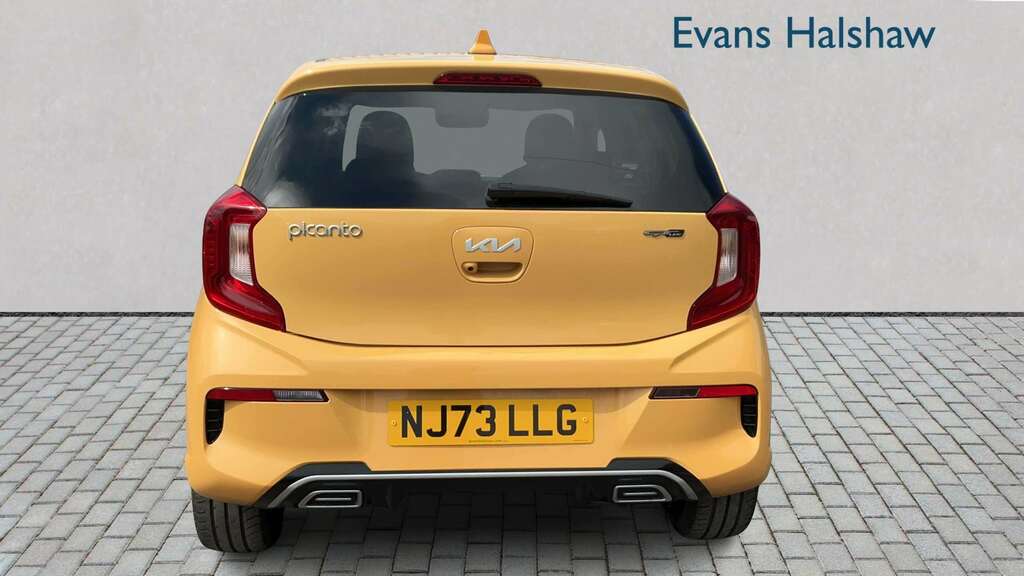 Kia Picanto 1.0 Gt-line 4 Seats 2023 NJ73LLG Yellow #5